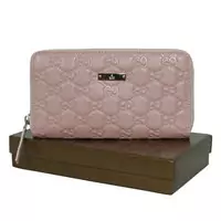 gucci donne portafoglio -10-pression-fleurs-rosa